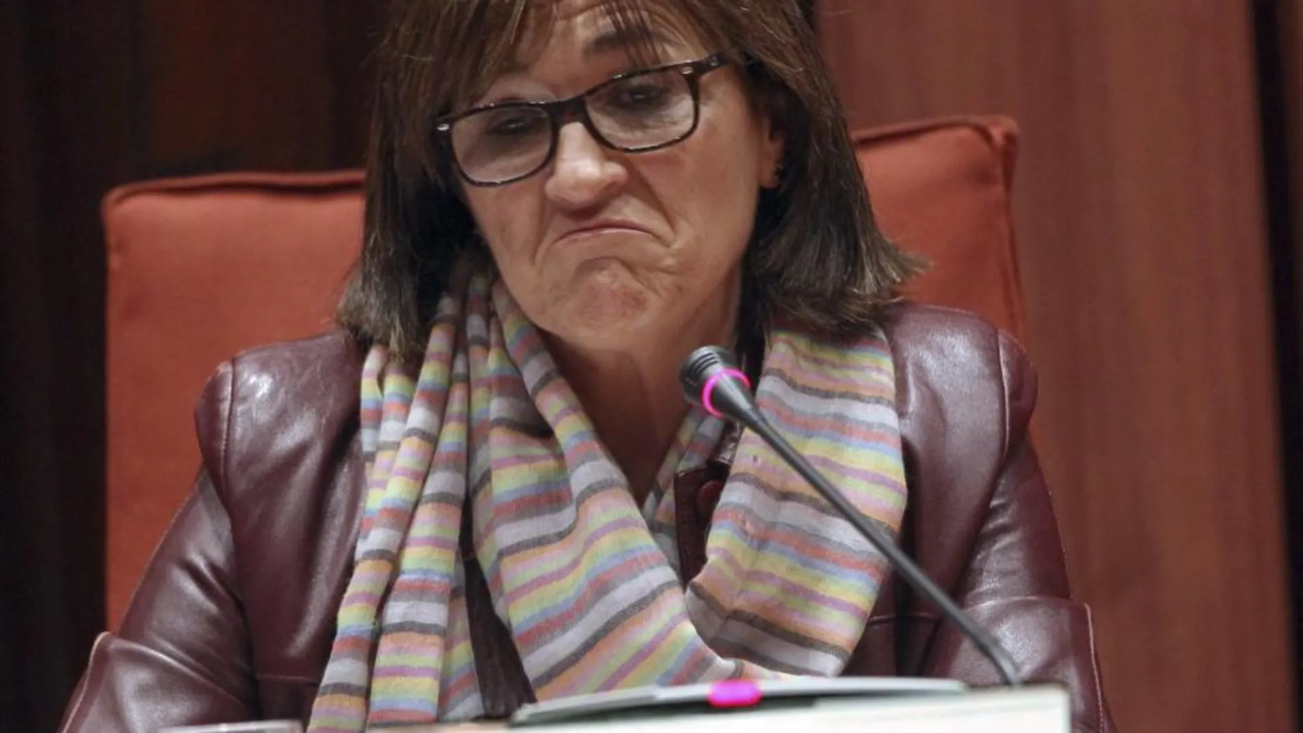 Marta Pujol declara en el Parlamet
