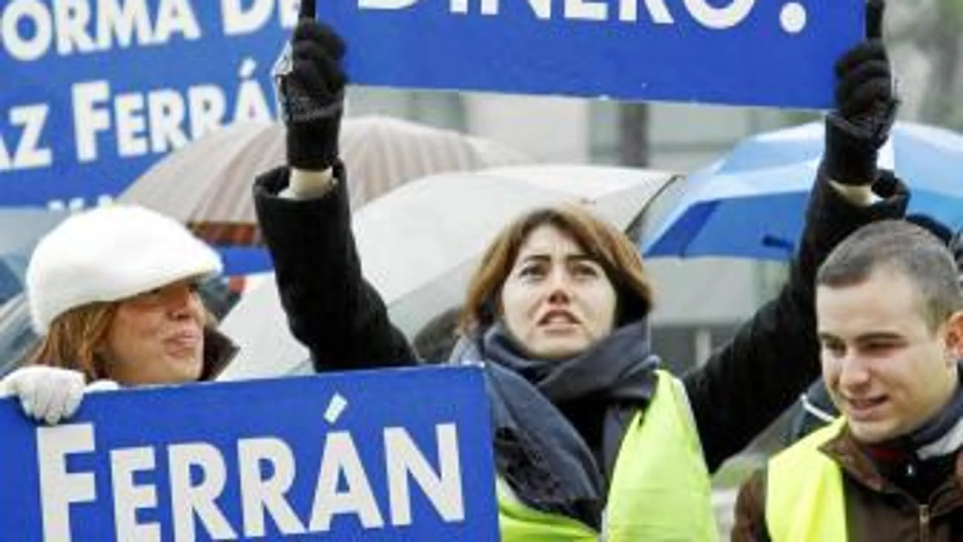 Protesta contra Air Comet