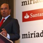 El presidente del banco Santander, Emilio Botín.