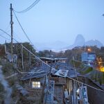 Vista de Dona Marta, una de la principales favelas que rodean Río de Janeiro