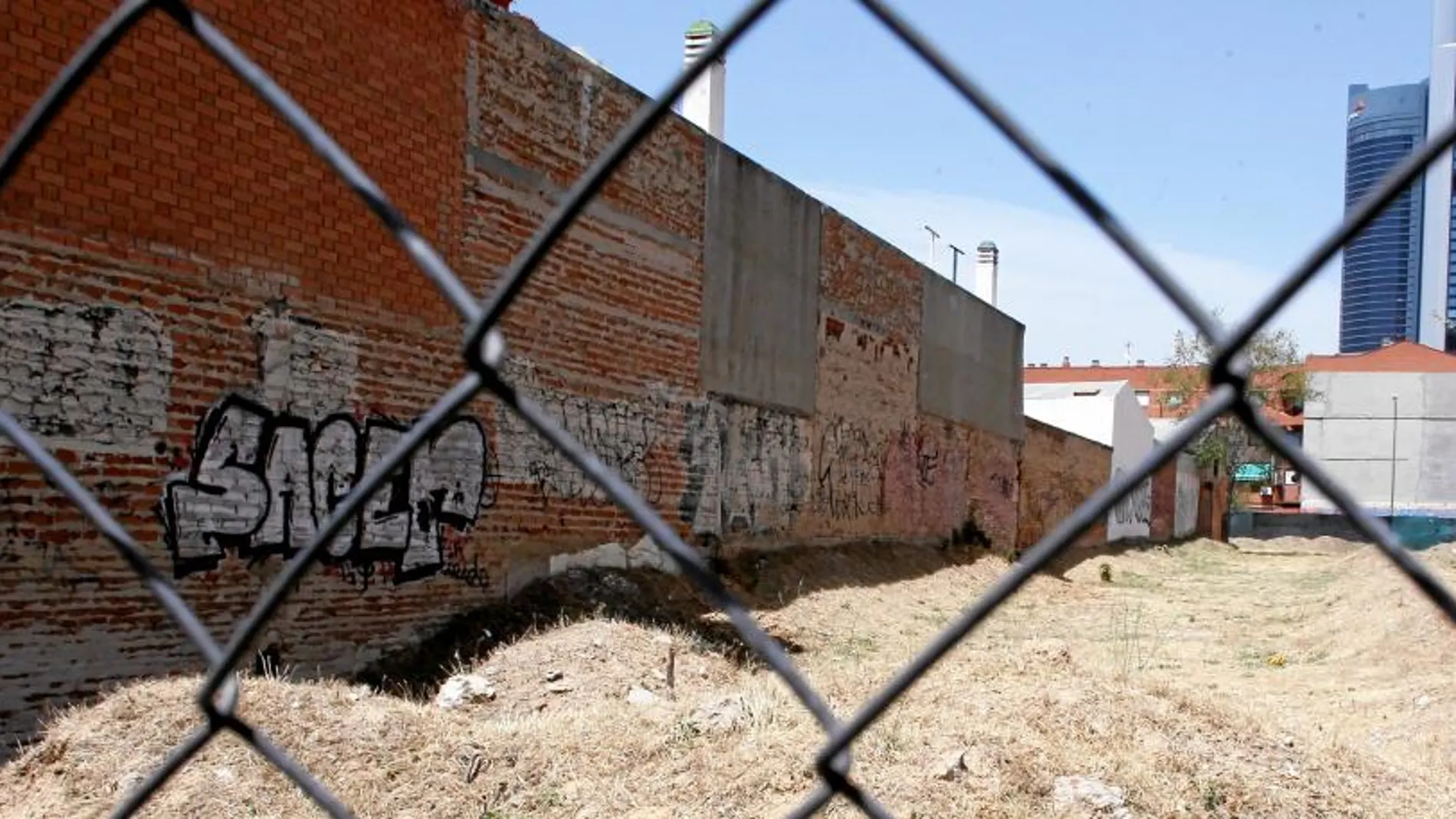 El terreno tiene 1.576 metros cuadrados y está junto a las Cuatro Torres de Plaza de Castilla