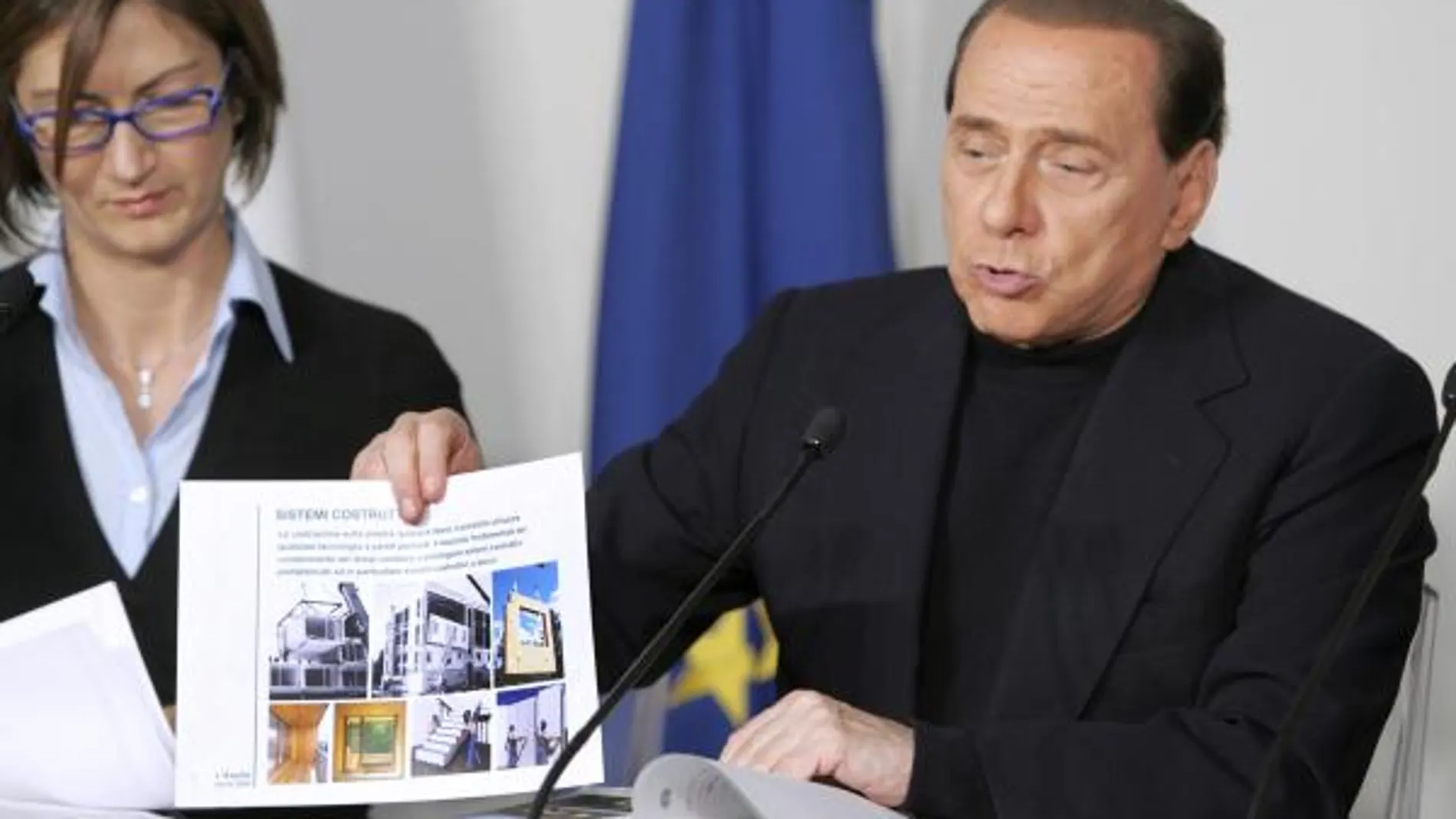 Berlusconi premia a L'Aquila con la próxima cumbre del G-8 en Italia