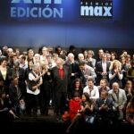 Vista general de los asistentes al acto de entrega de los Maximinos a los candidatos a la XIII Edición de los Premios Max de las Artes Escénicas