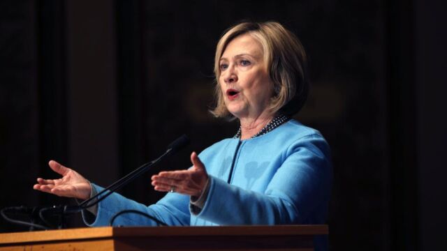 La exsecretaria de Estado norteamericana, Hillary Clinton