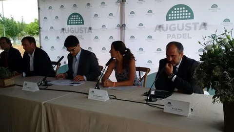 Marta Marrero, en la presentación del nuevo club