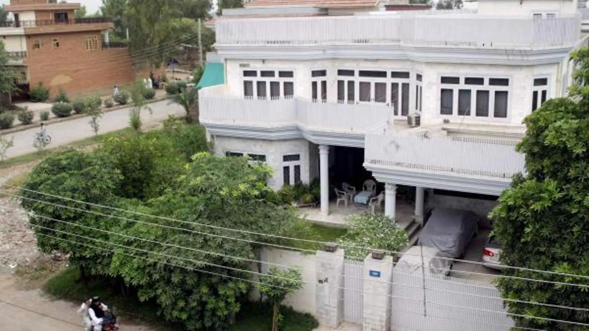 Vista de la vivienda de Faisal Shahzad en Peshawar, Pakistán