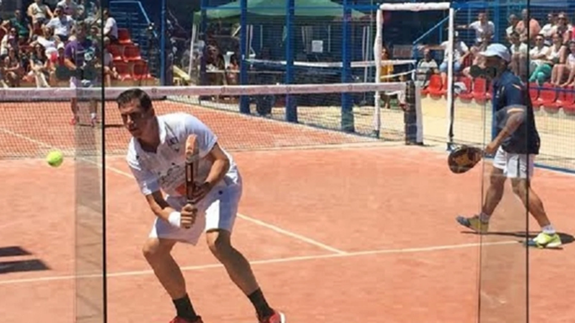 Paquito Navarro, junto a Matías Díaz, en el pasado Cto. de España