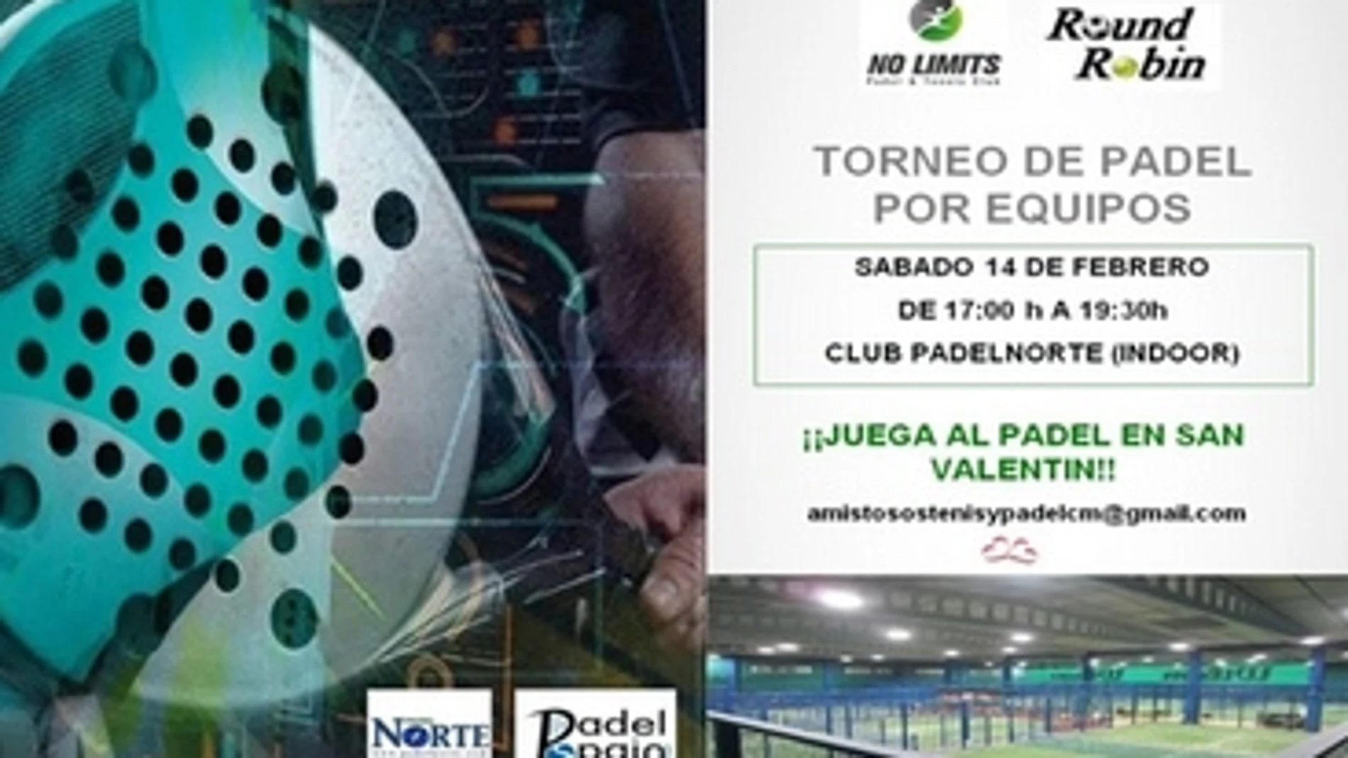 Cartel del torneo.