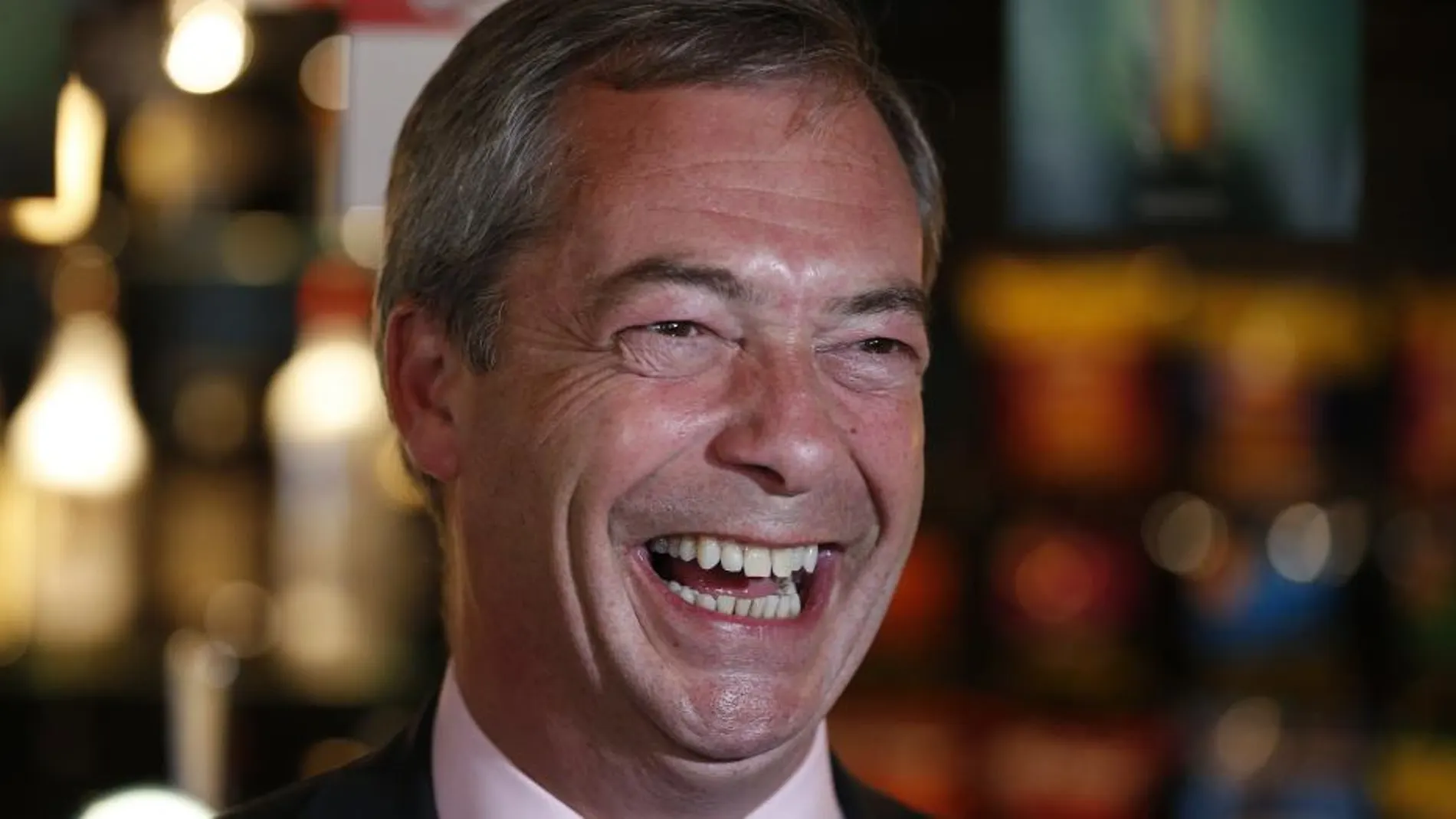 El líder del Partido para la Independencia de Reino Unido (UKIP), Nigel Farage