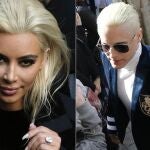 Kim Kardashian y Jared Leto ponen de moda el rubio platino