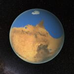 Científicos de la NASA han determinado que Marte tuvo un océano hace unos 4.500 millones de años que ocupó el 19 por ciento del planeta, pero con un volumen como para cubrirlo por completo, según un estudio publicado en la revista «Science»