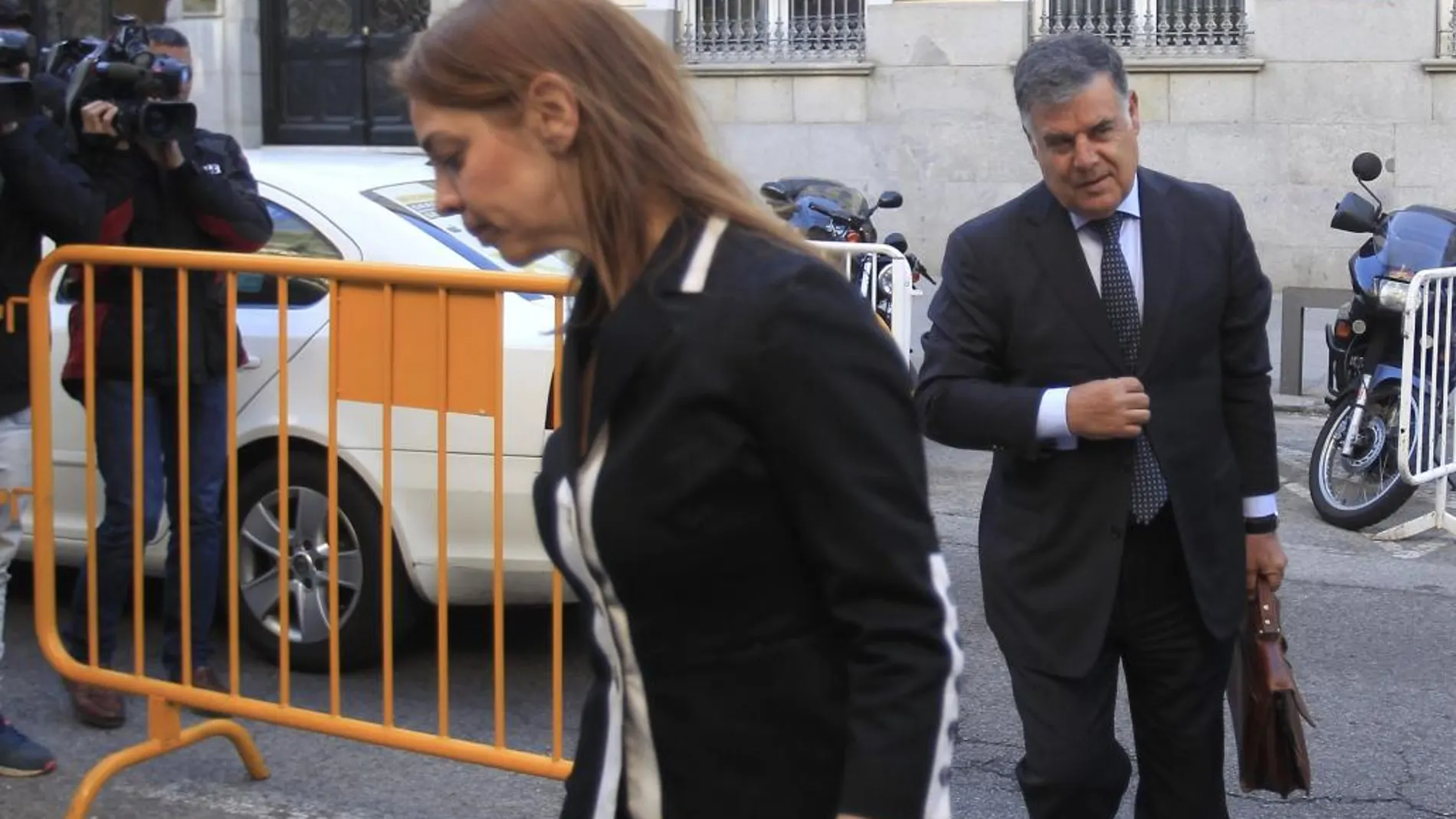 El exconsejero de Empleo de la Junta de Andalucía José Antonio Viera, a su llegada al Tribunal Supremo