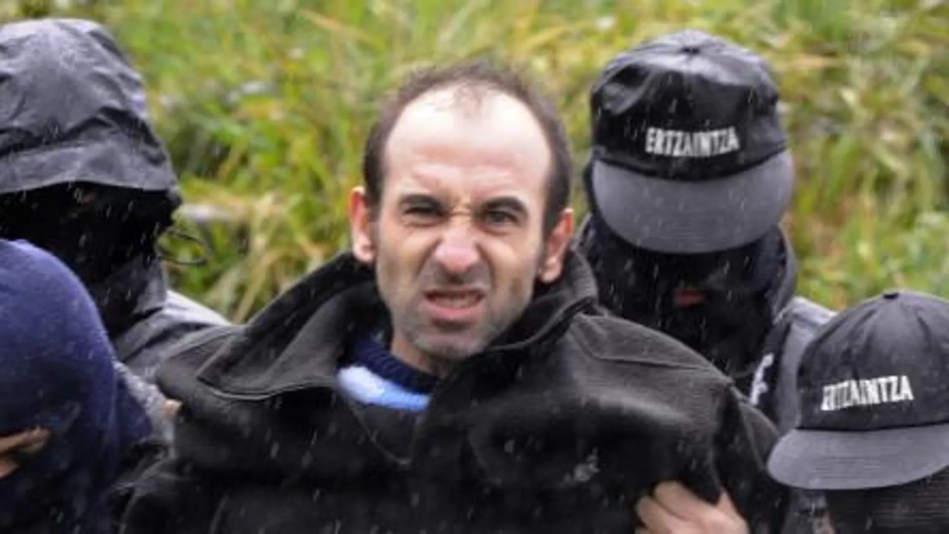 Ibon Iparraguirre, custodiado tras su detención