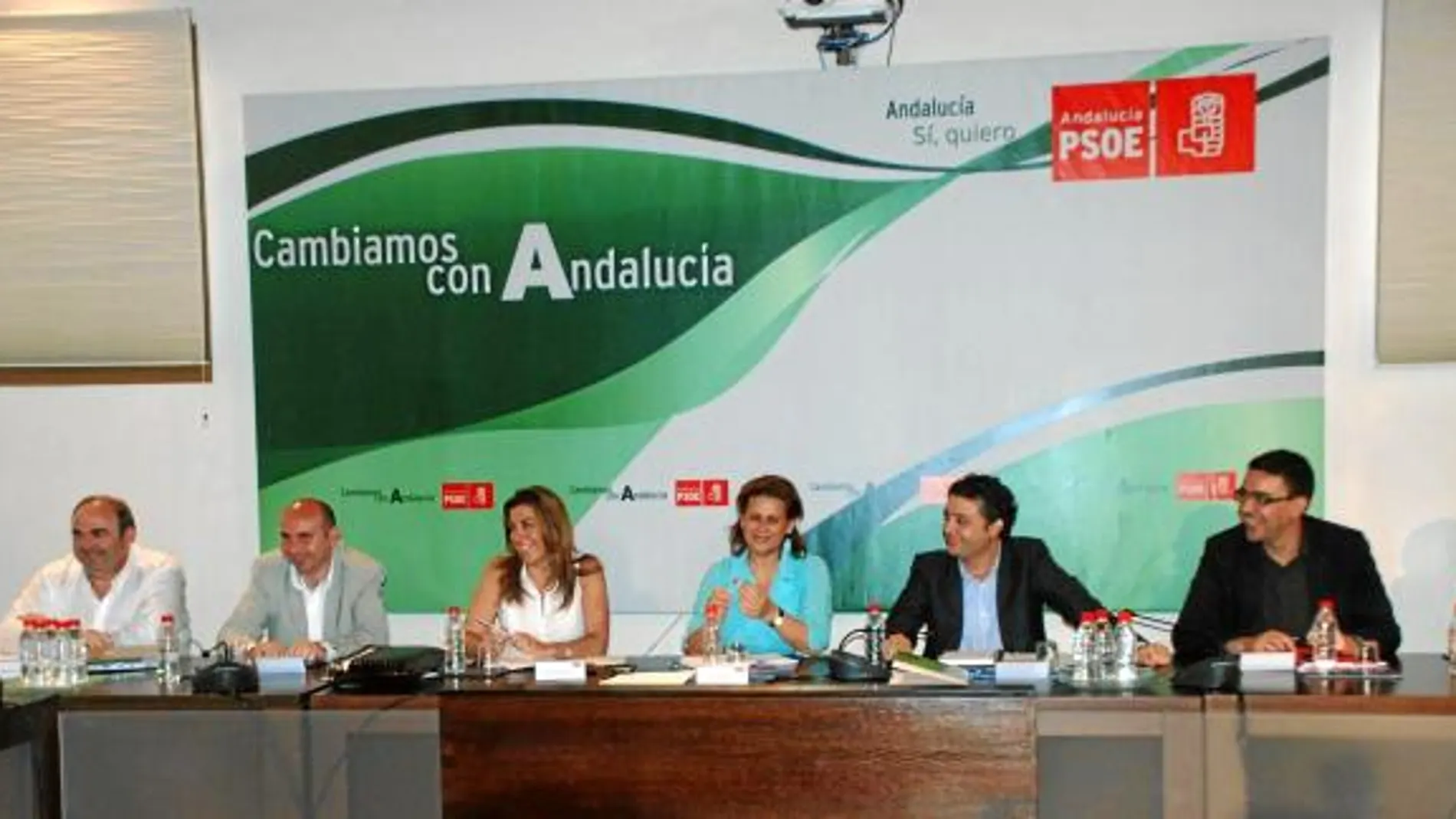 La Comisión Ejecutiva Regional del PSOE-A celebró ayer una reunión en Sevilla, en la sede del partido