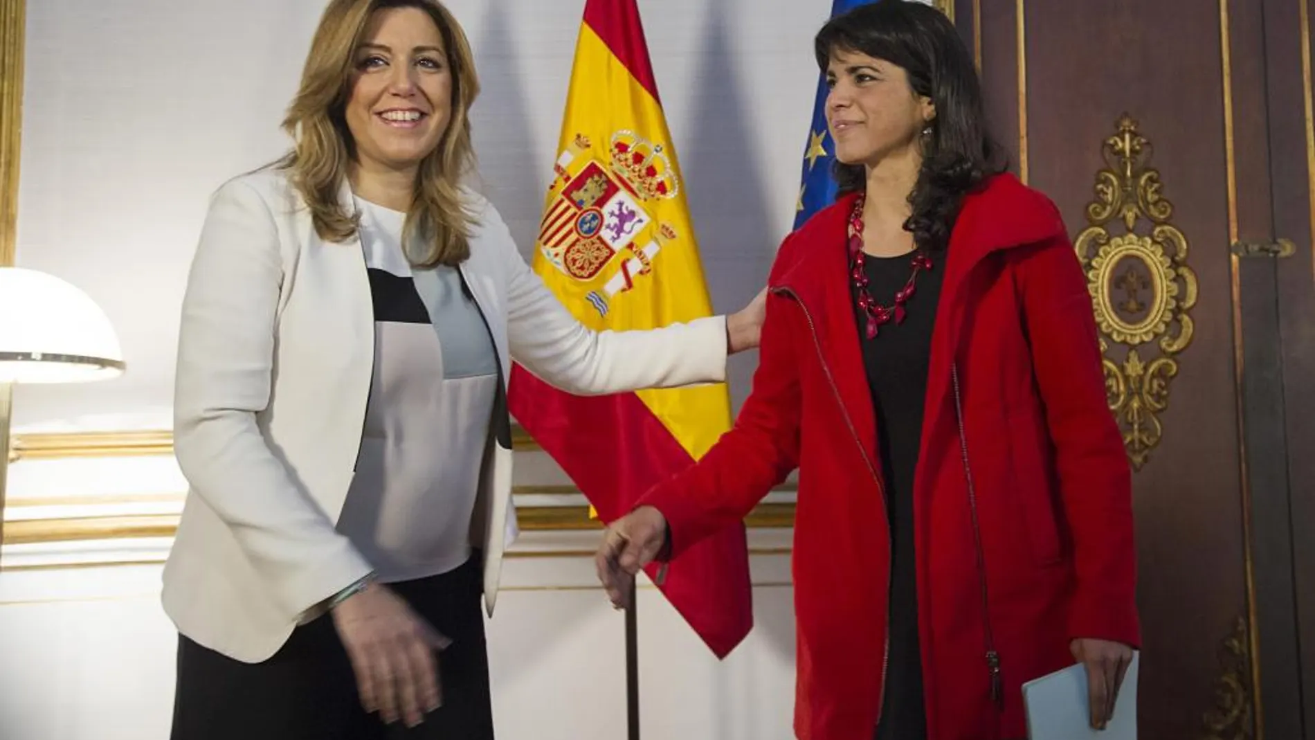 Susana Diaz se Reune con Teresa Rodriguez