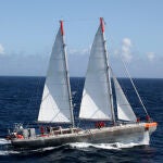 El barco Tara Oceans con científicos a bordo