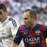Andrés Iniesta se lesionó en el Bernabéu el pasado mes de octubre