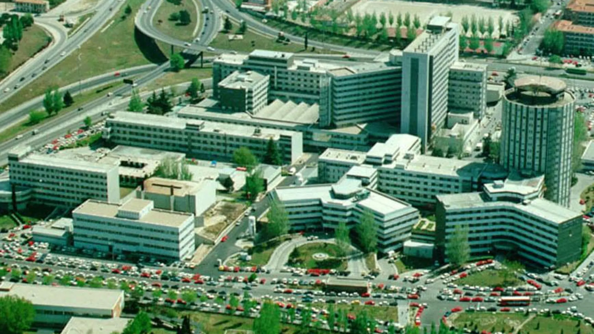 Vista del hospital de La Paz, en Madrid