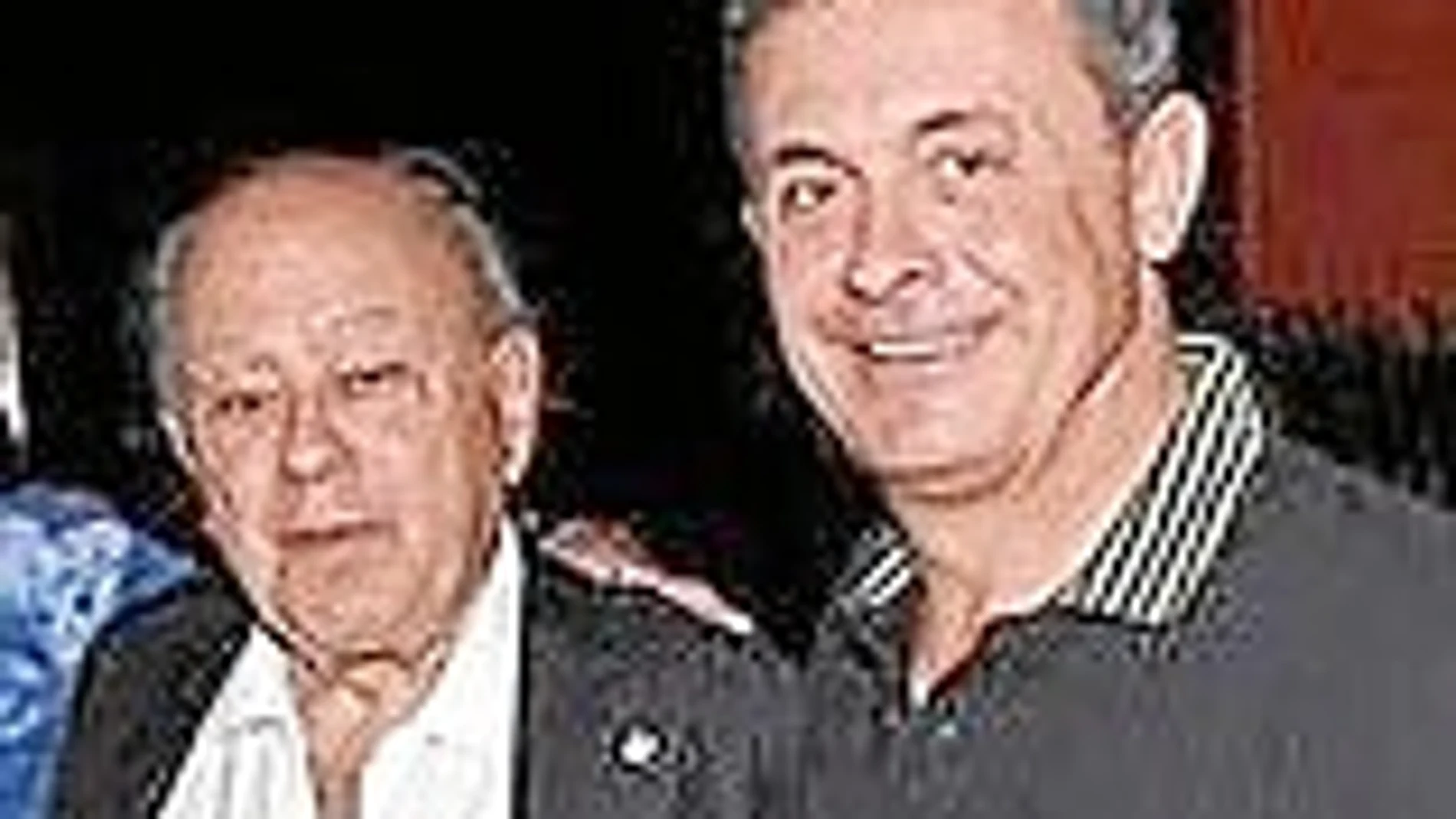 Pujol Ferrusola, a la derecha, junto a su padre, Jordi Pujol, ex presidente de la Generalitat de Cataluña