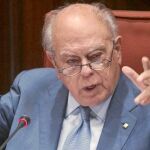 Pujol, en un momento de su comparecencia el 26 de septiembre
