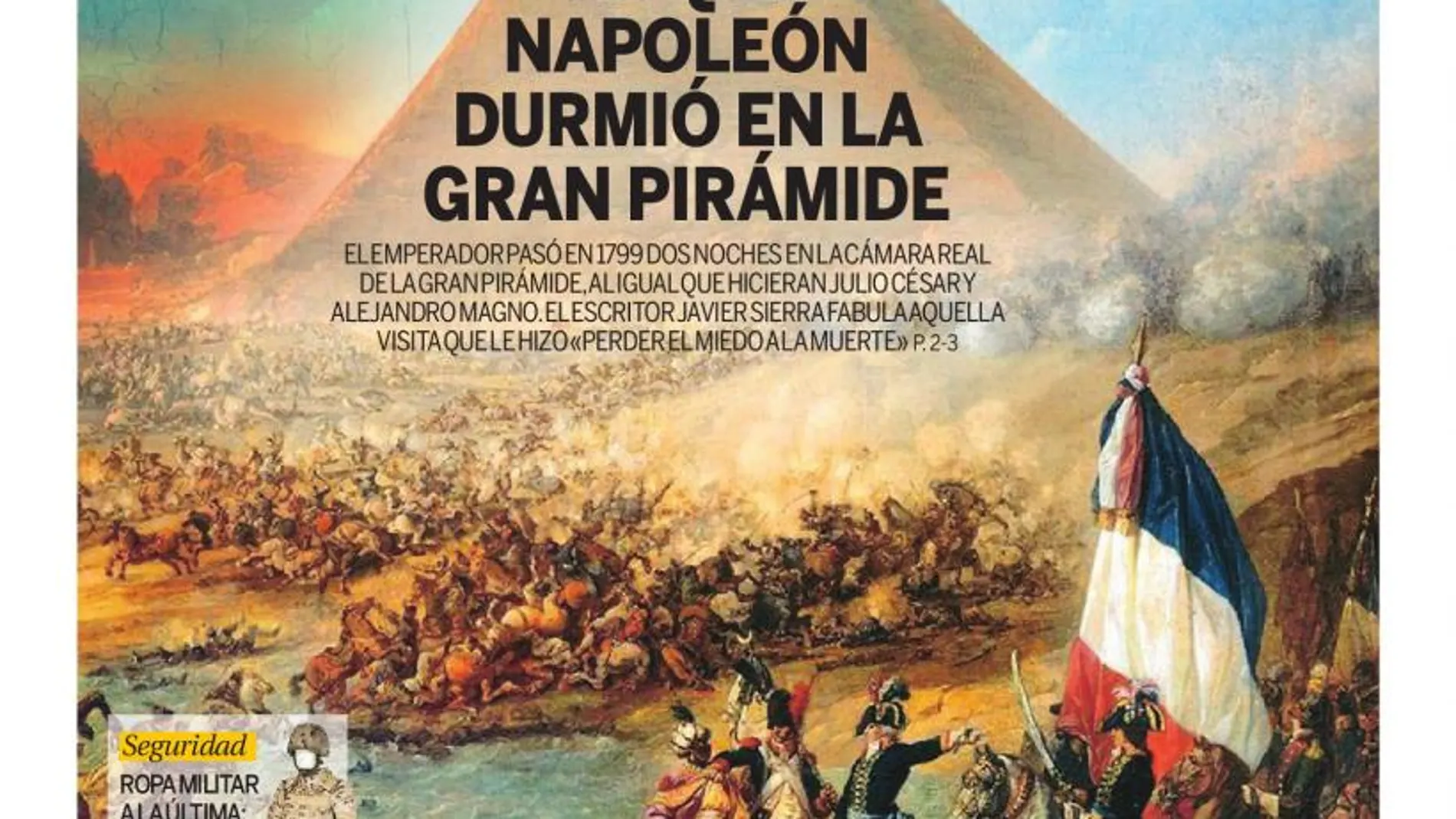 La noche en que Napoleón durmió en la gran pirámide