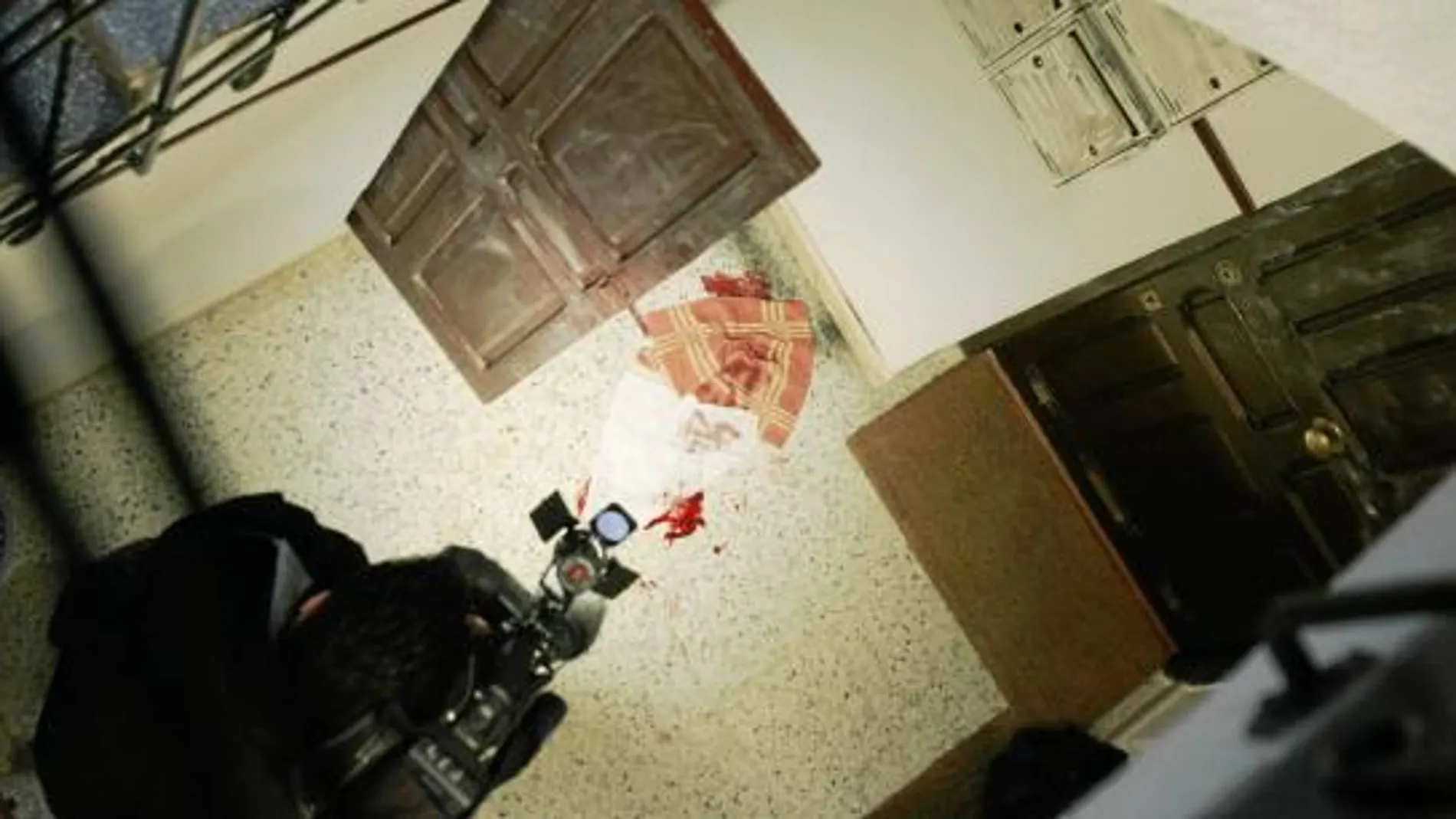 Imagen del portal donde encontraron el cadáver de Concepción al pasado 2 de marzo