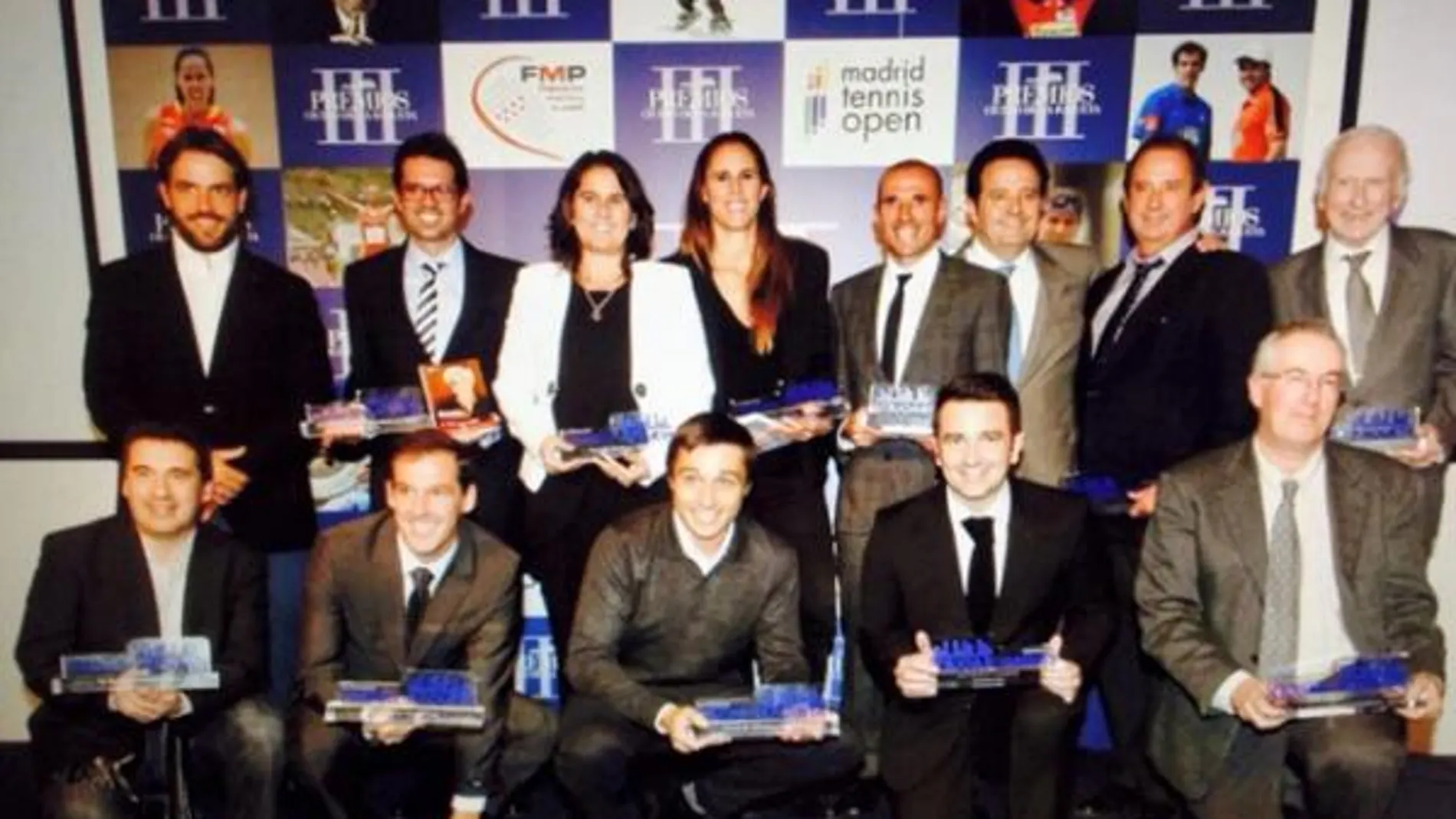 Premiados en la gala.