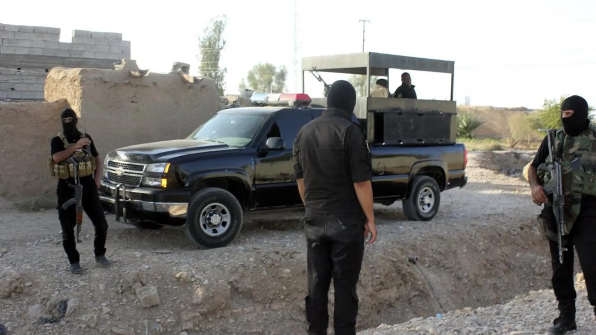 Fuerzas iraquíes patrullan en la provincia de Diyala (Reuters)