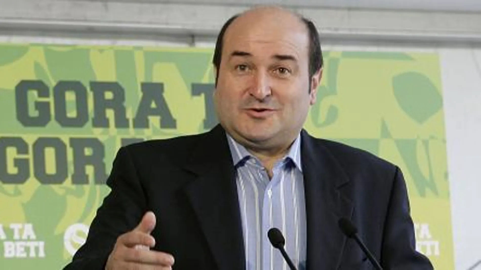 El presidente del PNV en Vizcaya, Andoni Ortuzar