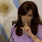 Cristina Fernández de Kirchner, durante una comparecencia esta semana en Buenos Aires