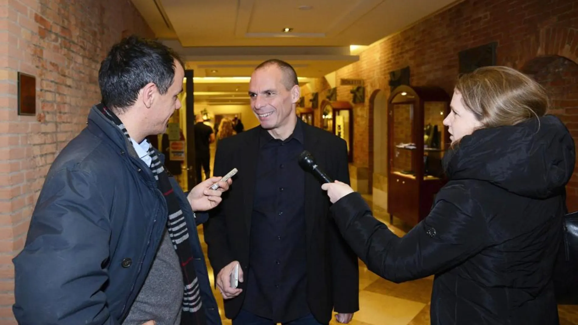 El ministro de Finanzas griego, Yanis Varoufakis