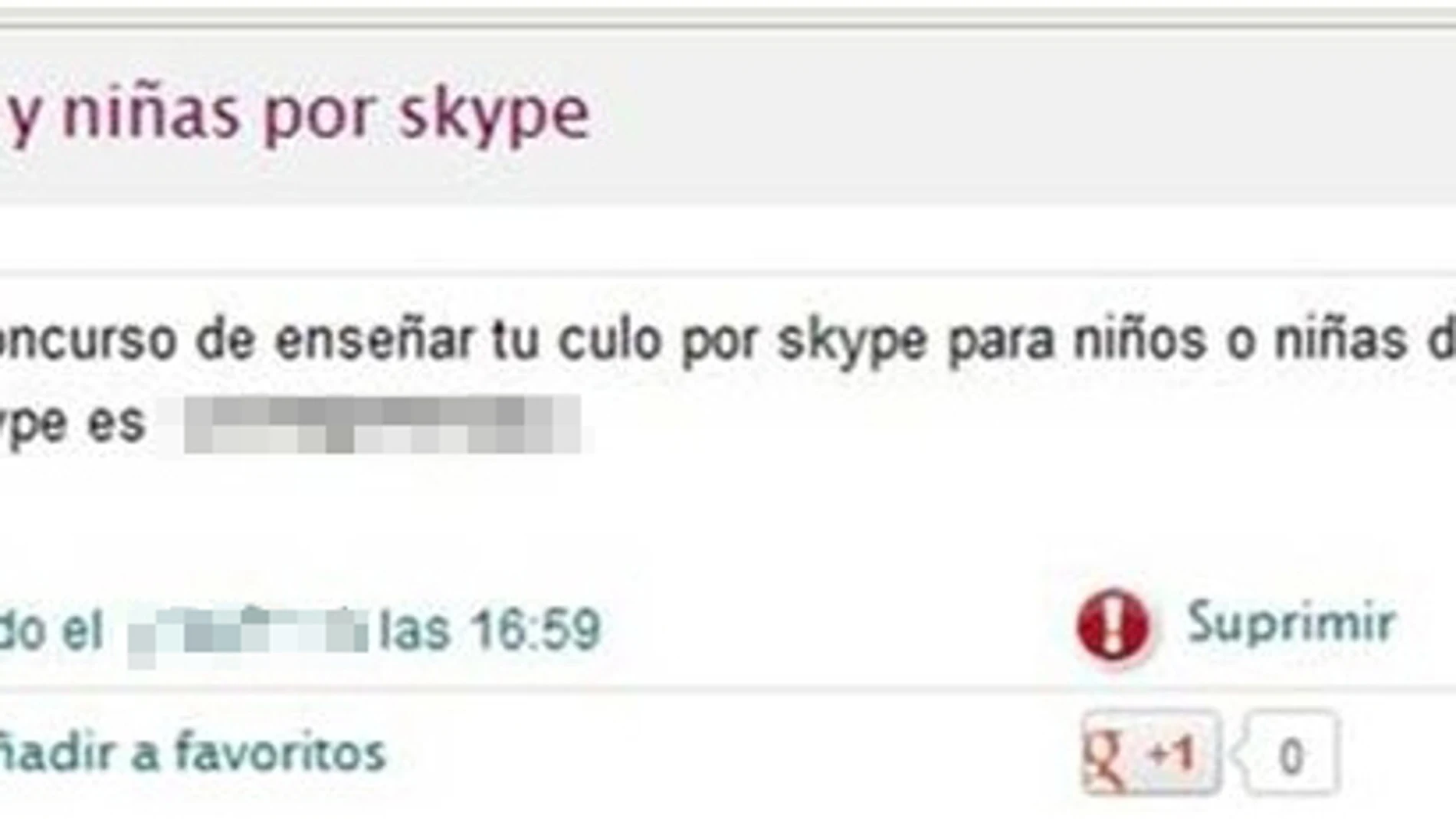 Un concurso sexual para niños de 3 años