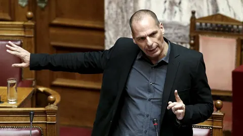 El ministro de finanzas griego, Yanis Varoufakis