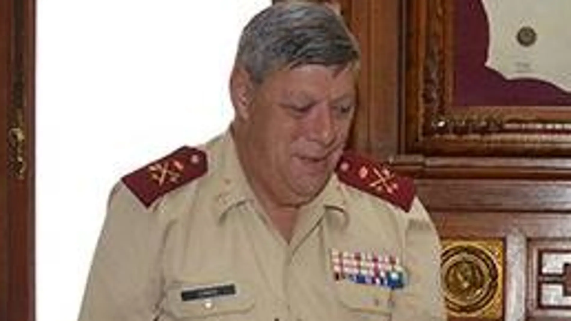El teniente general Rafael Comas