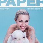 Miley Cyrus, desnuda para Paper