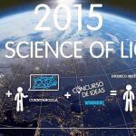 Cartel del concurso con motivo del Año Internacional de la Luz