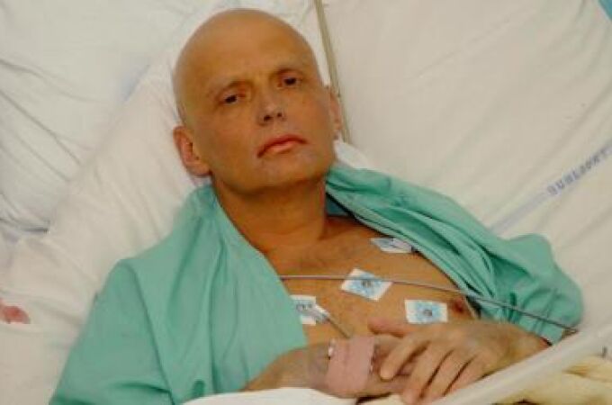 Alexander Litvinenko, tres días antes de morir