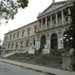 Fachada de la Biblioteca Nacional