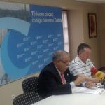 Manuel Ángel Millares y Fernando Inaga en la presentación de la feria