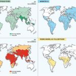 Un mapa de las vacunas para destinos exóticos
