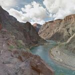 El Río Colorado es una de las escenas más impresionantes del Gran Cañón
