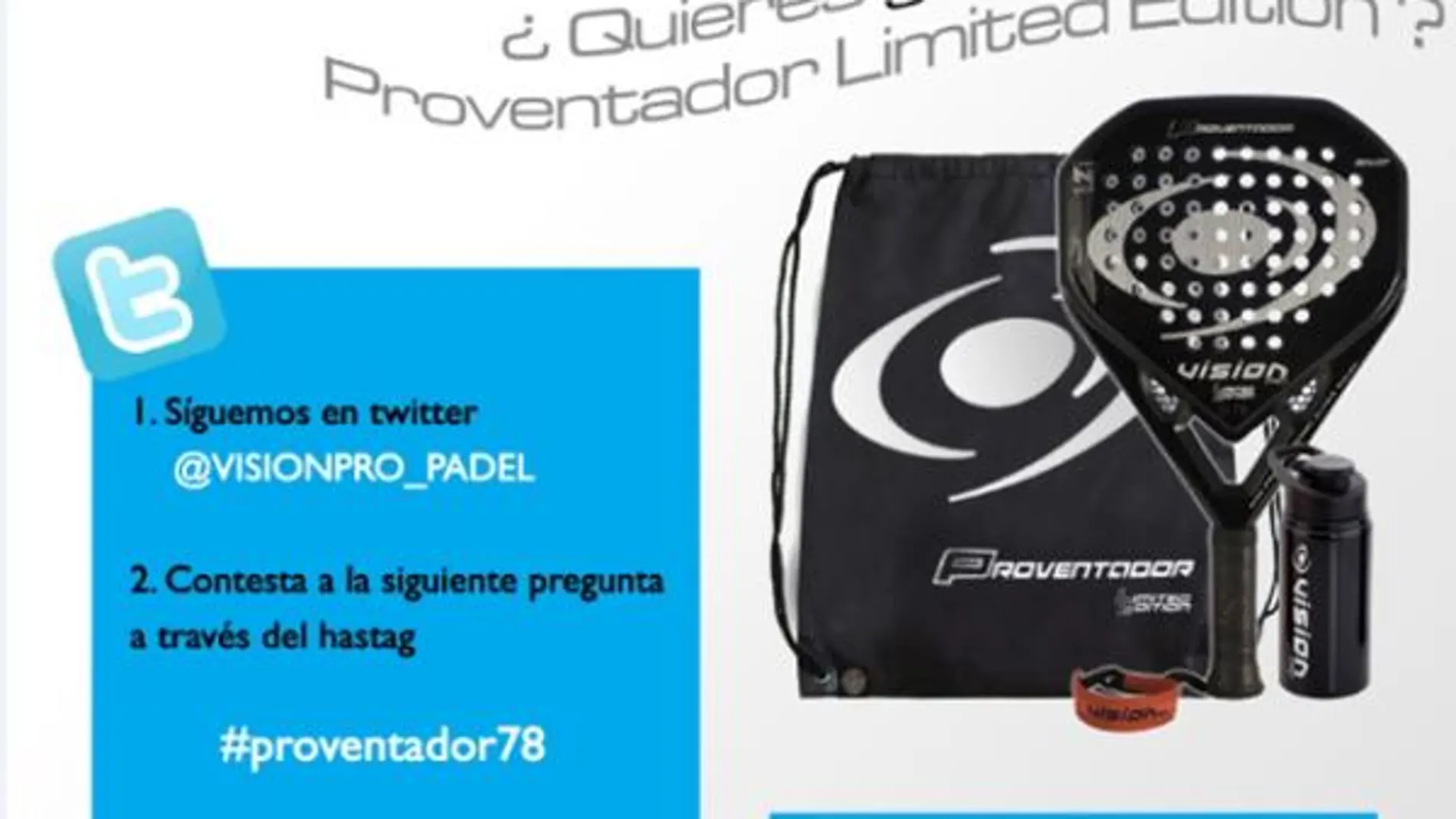 Sorteo Proventador Vision.