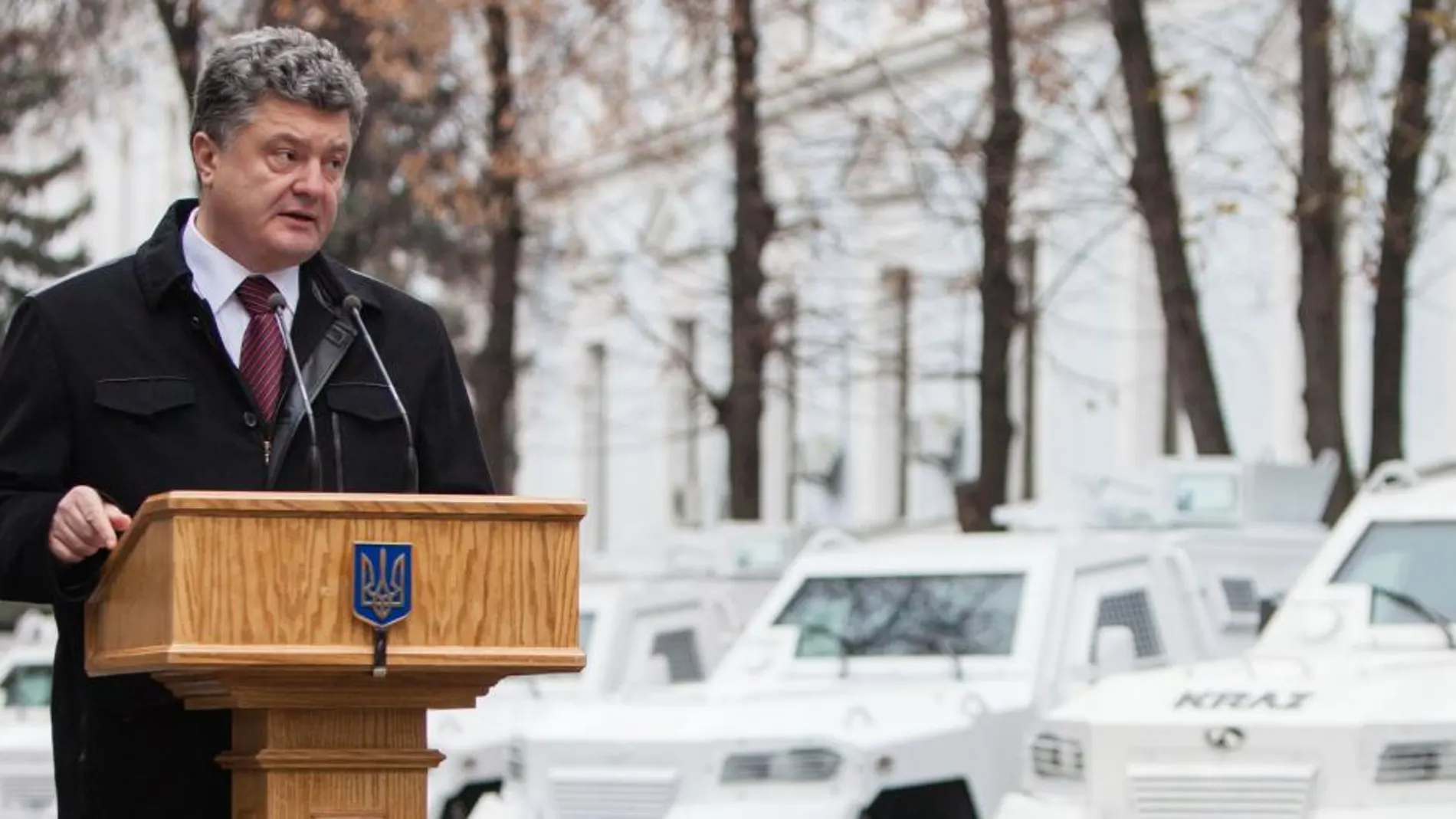 El presidente de Ucrania, Petro Poroshenko.