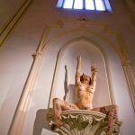 Una de las piezas de Pepe Yagües en la Capilla de la Convalecencia
