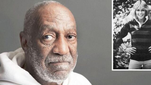 En la imagen superior, Barbara Bowman, y a la izquierda, el cómico Bill Cosby