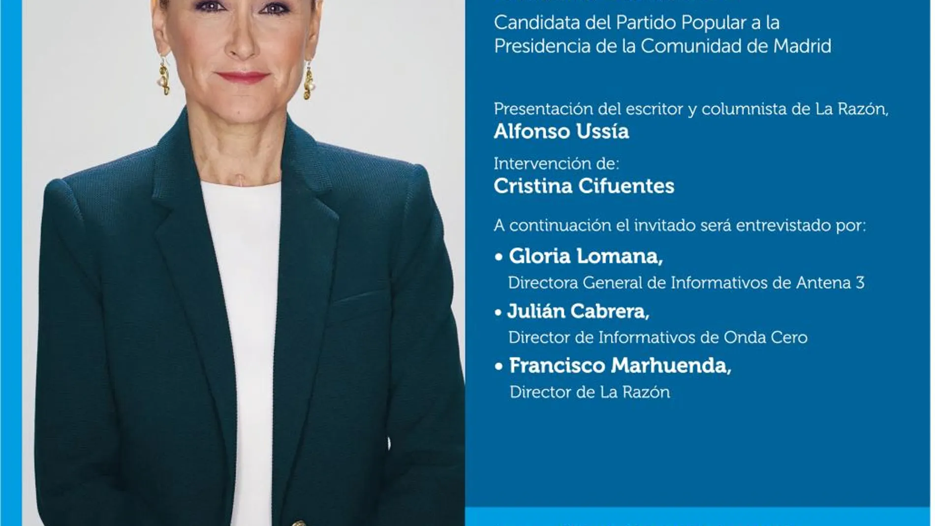 LA RAZÓN DE... Cristina Cifuentes