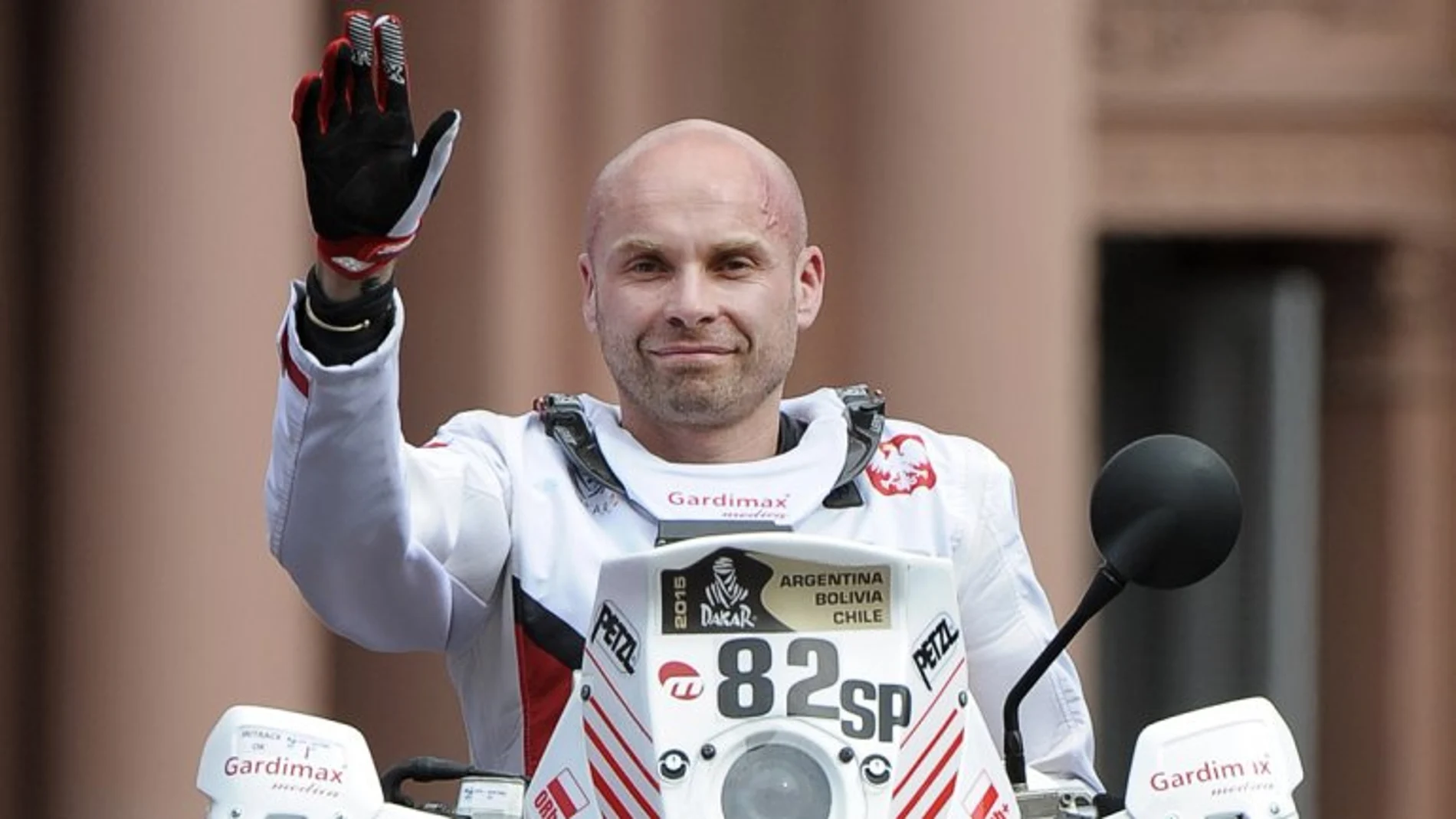 Michal Henrik competía por primera vez en el Dakar