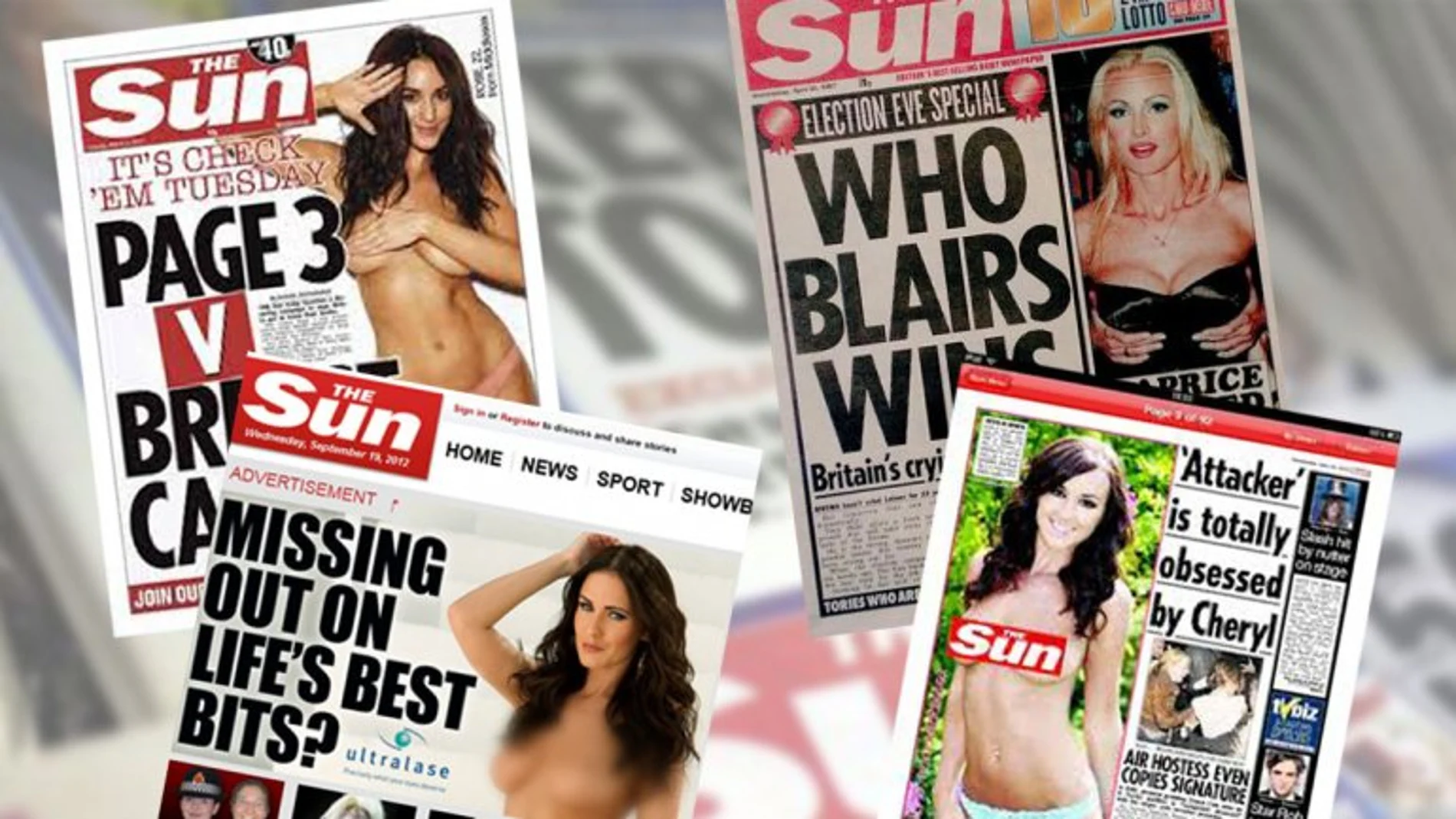 Murdoch se burla de las críticas y recupera la polémica «Página 3» en «The Sun»