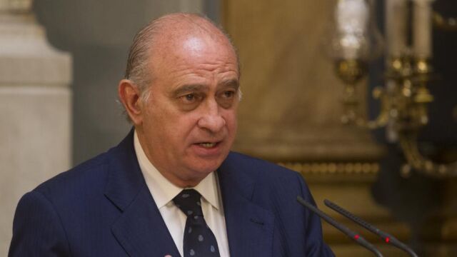 El ministro del Interior, Jorge Fernández Díaz