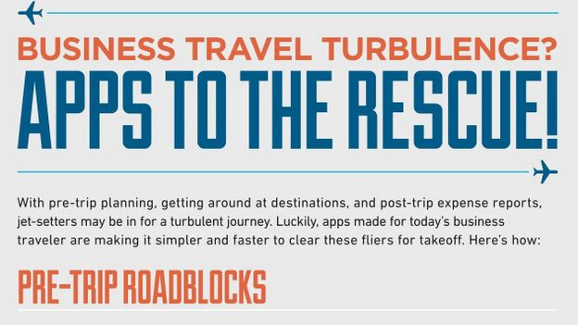 Apps imprescindibles en un viaje de negocios